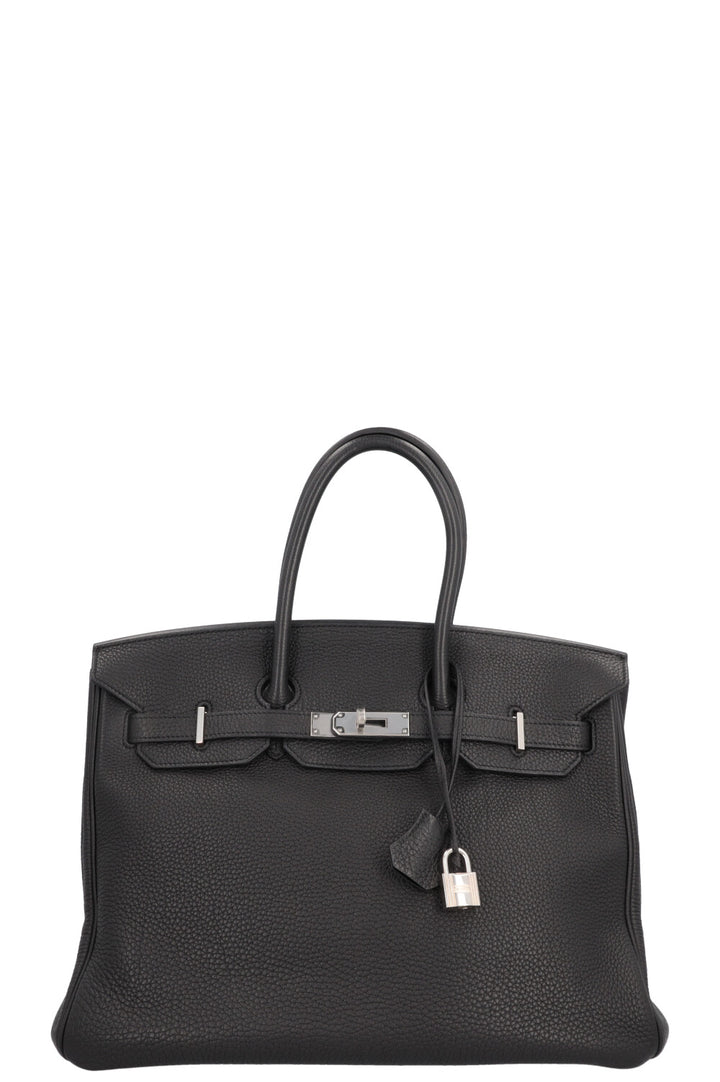 HERMÈS Birkin 35 Retourne Togo Noir