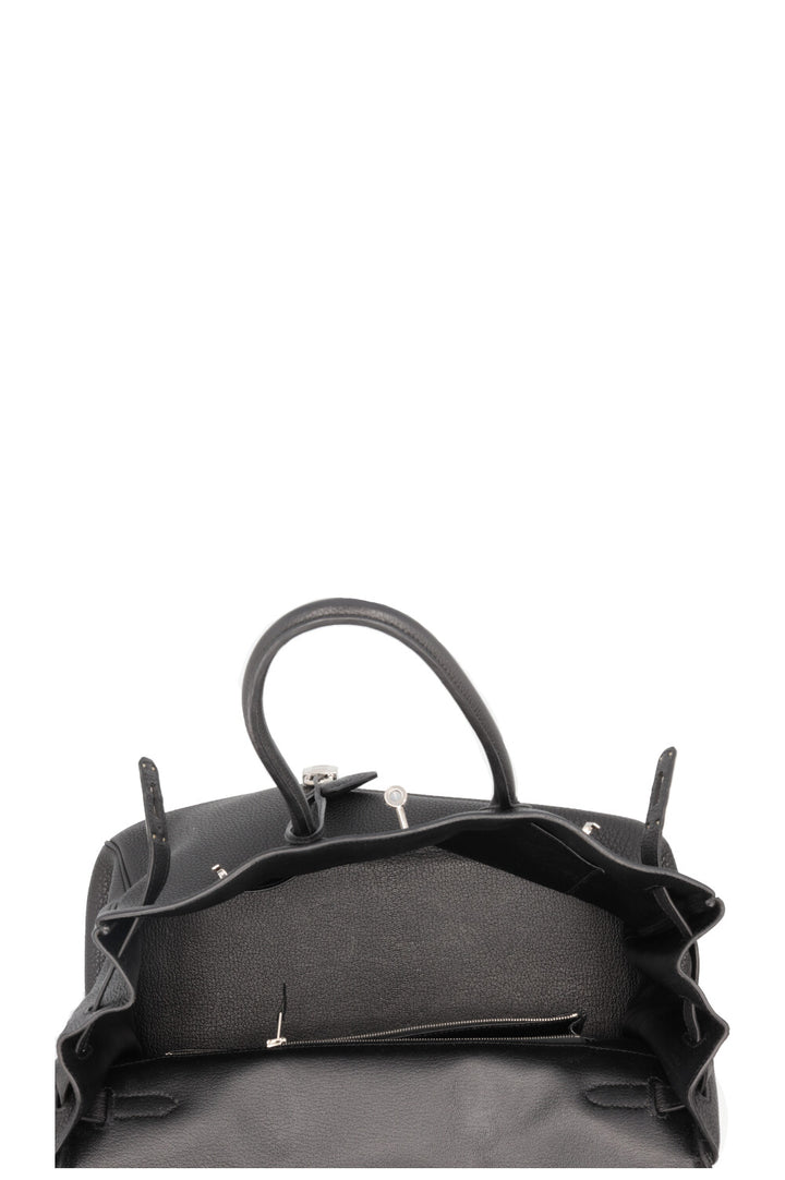 HERMÈS Birkin 35 Retourne Togo Noir