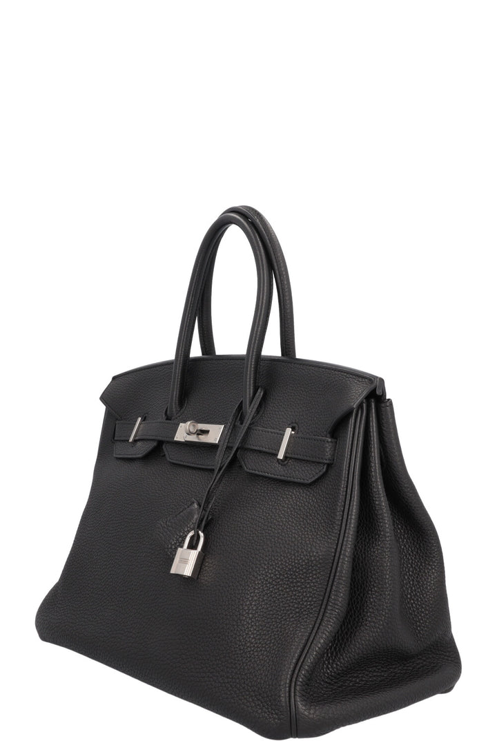 HERMÈS Birkin 35 Retourne Togo Noir