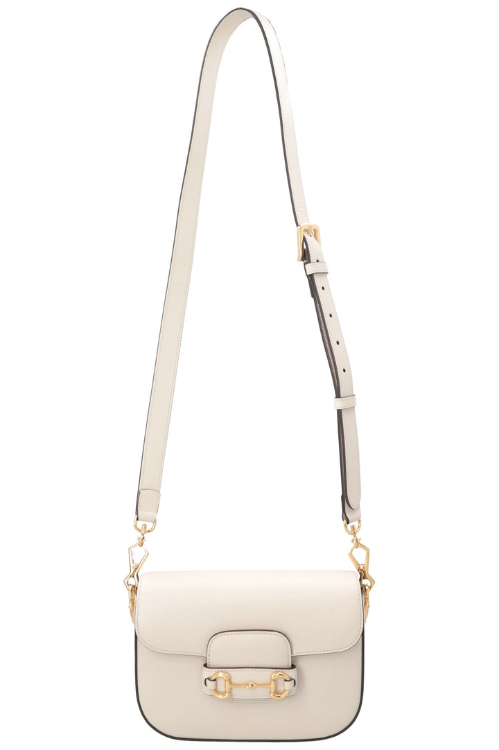 GUCCI Horsebit 1955 Small White