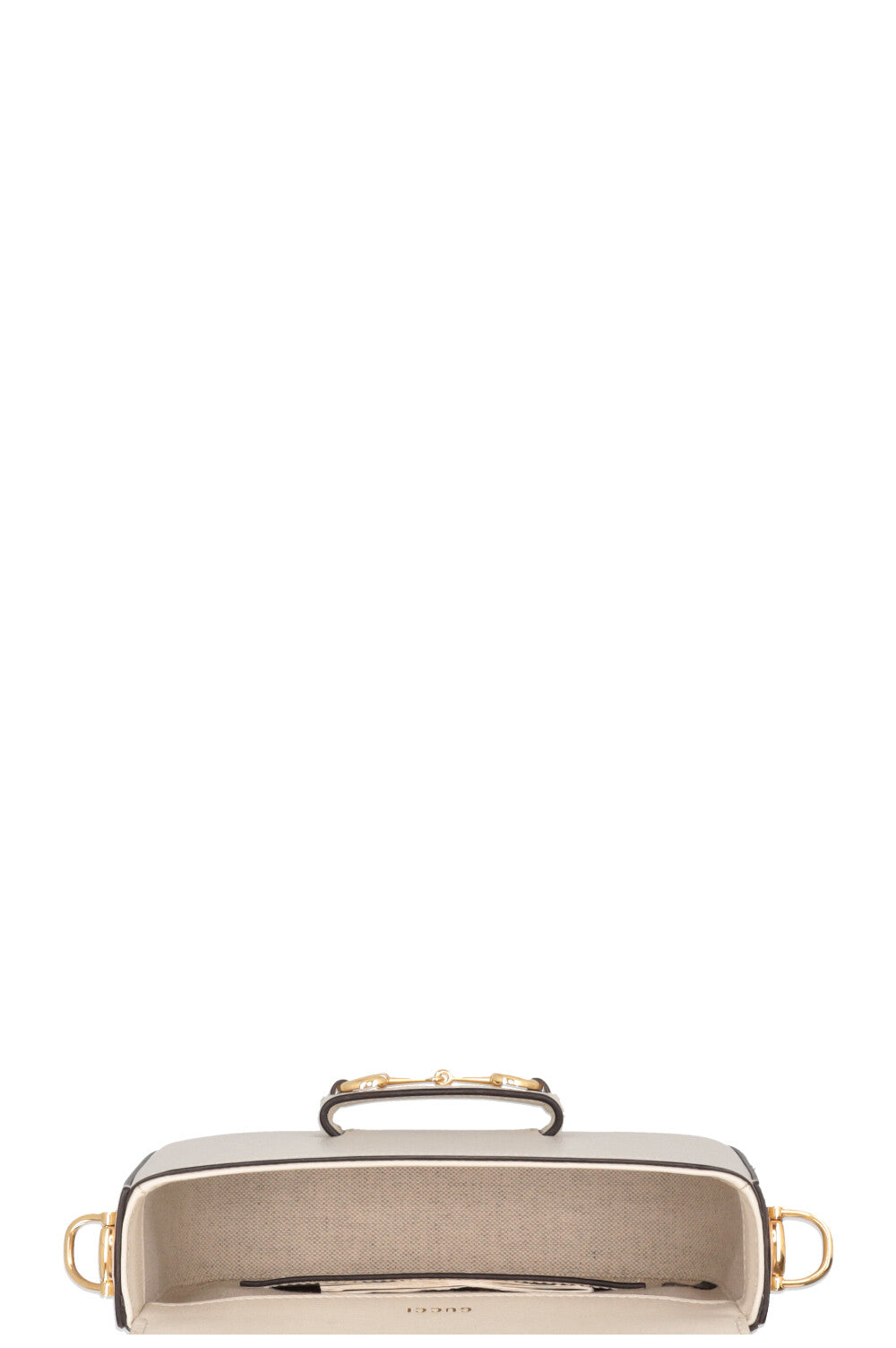 GUCCI Horsebit 1955 Small White