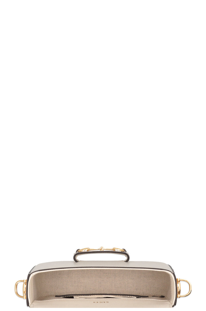 GUCCI Horsebit 1955 Small White