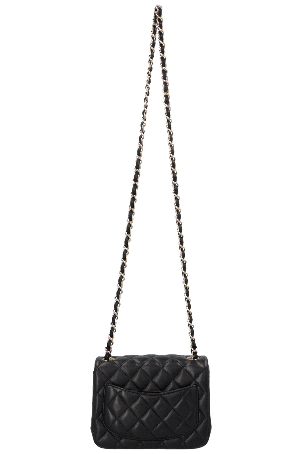CHANEL Square Mini Crossbody Bag Black