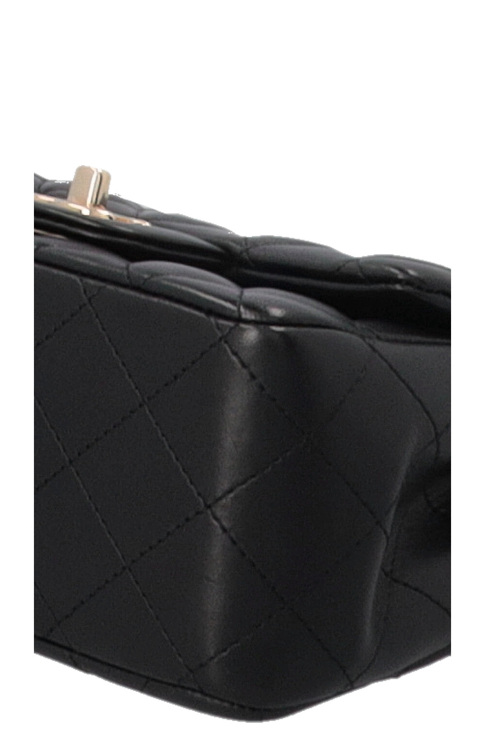 CHANEL Square Mini Crossbody Bag Black