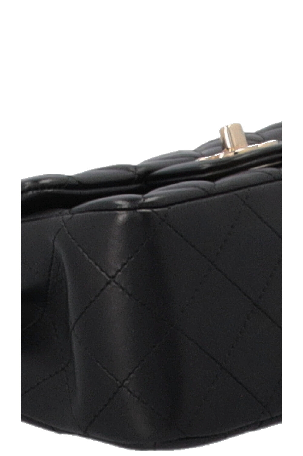 CHANEL Square Mini Crossbody Bag Black