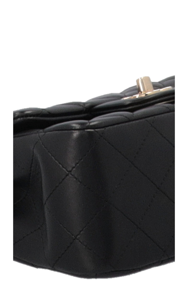 CHANEL Square Mini Crossbody Bag Black