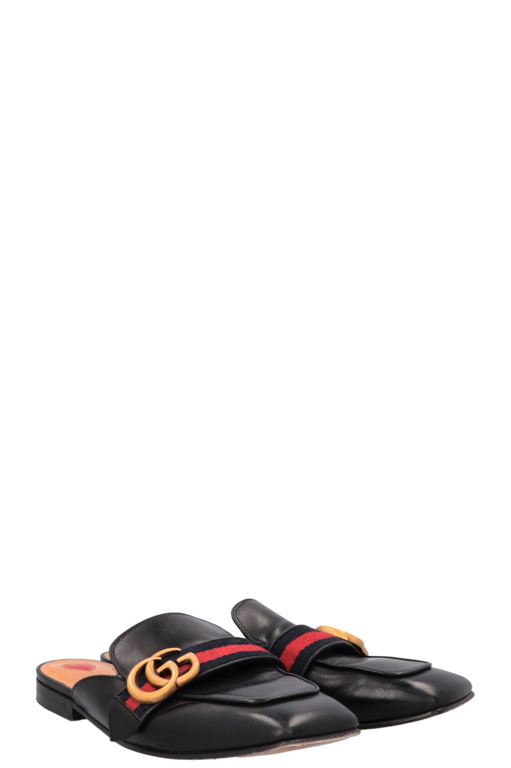 Mocassins GUCCI Marmont Cuir Noir