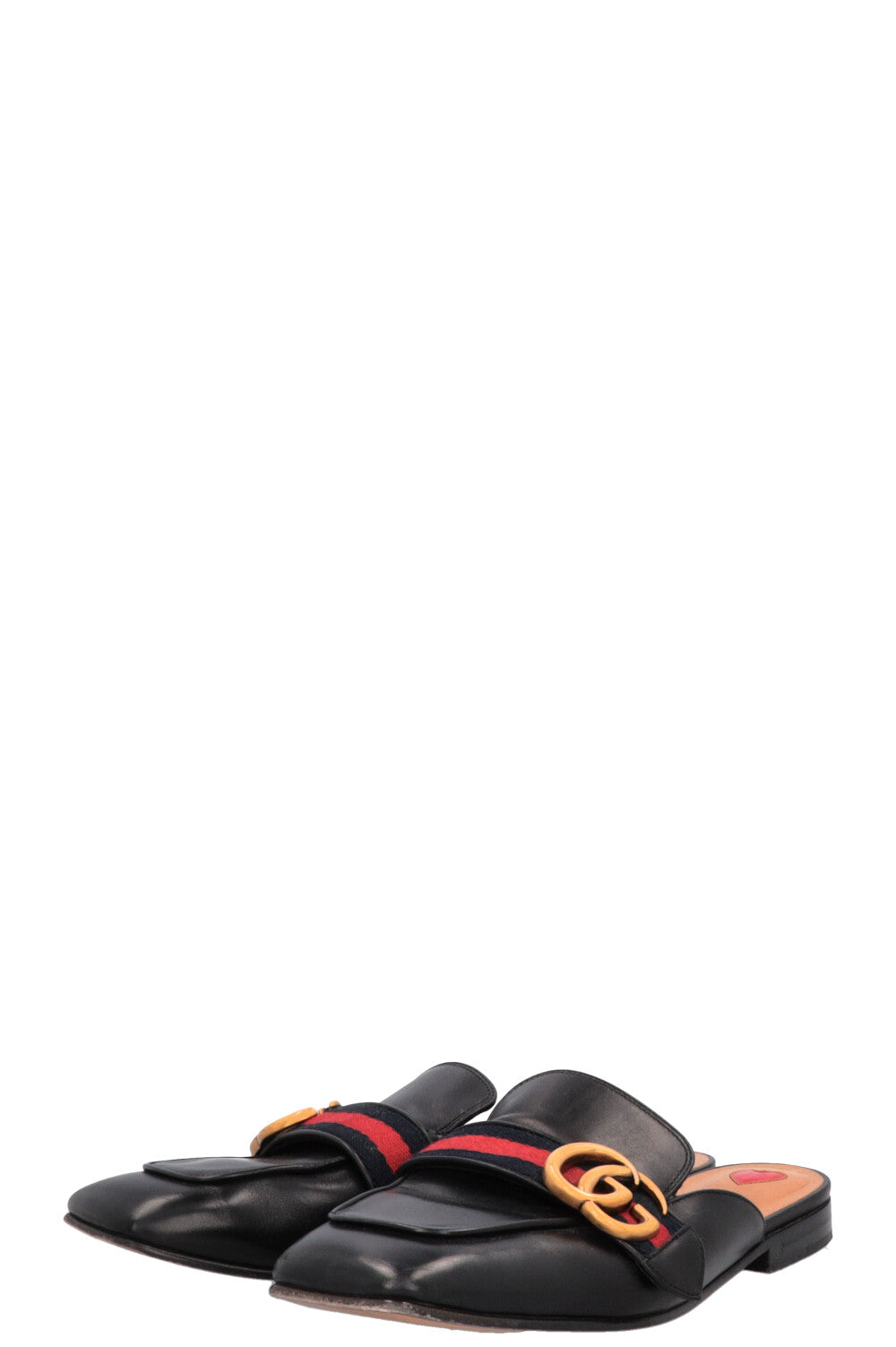 Mocassins GUCCI Marmont Cuir Noir