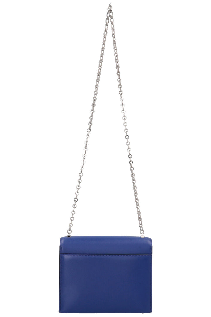HERMÈS Verrou Chaine Mini Crossbody Bag Tadelakt Bleu Electrique
