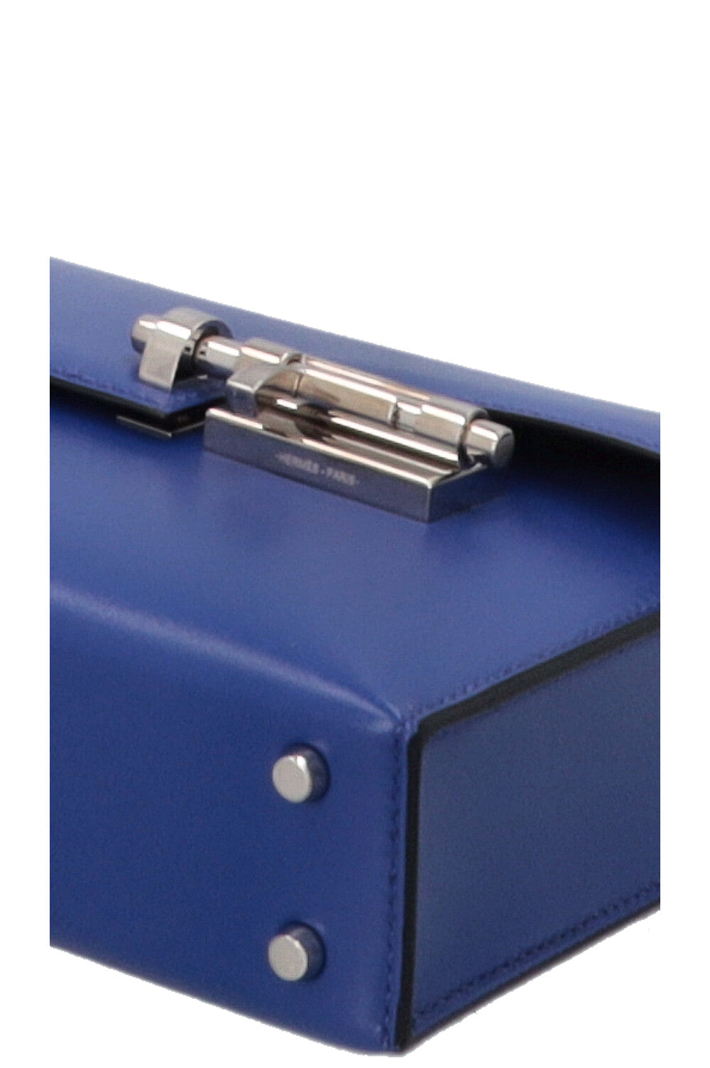 HERMÈS Verrou Chaine Mini Crossbody Bag Tadelakt Bleu Electrique