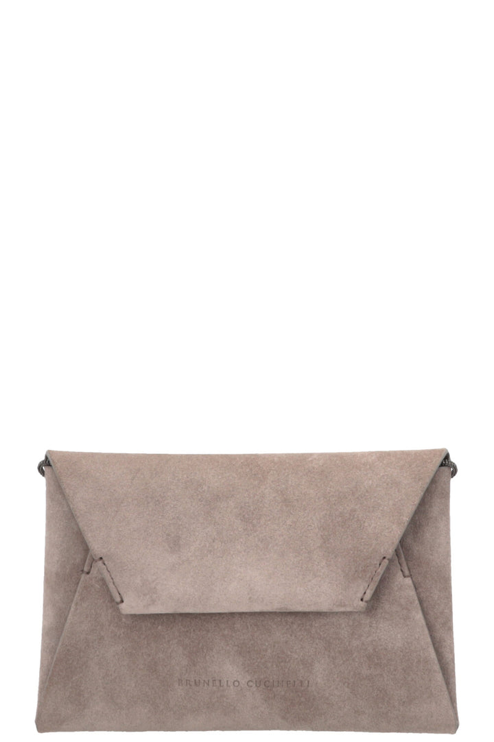BRUNELLO CUCINELLI Envelope Clutch Suede