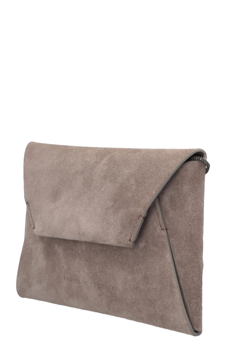 BRUNELLO CUCINELLI Envelope Clutch Suede