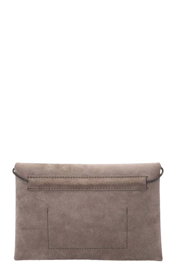 BRUNELLO CUCINELLI Envelope Clutch Suede