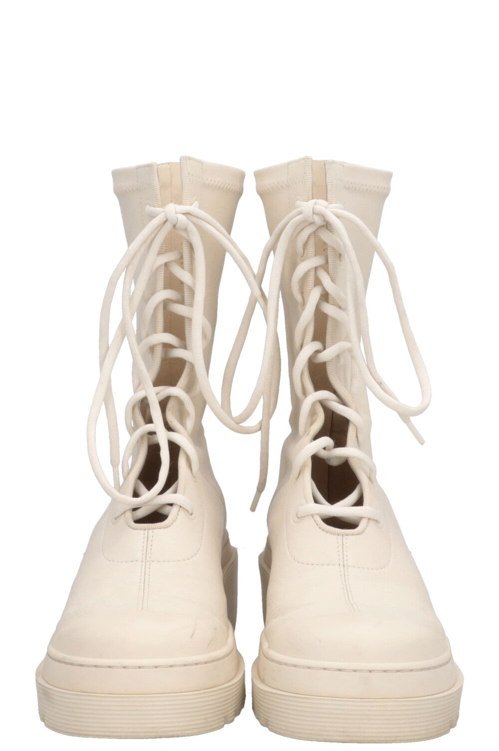 CHRISTIAN DIOR Arcade Boots Leather Off-White