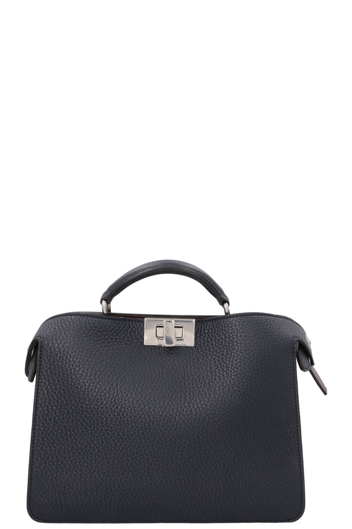 FENDI Peekaboo ISeeU Bag Small Dark Blue