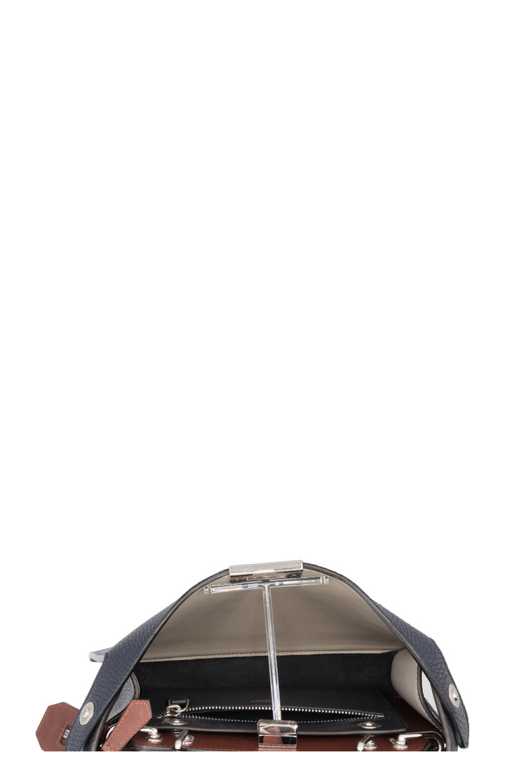 FENDI Peekaboo ISeeU Bag Small Dark Blue