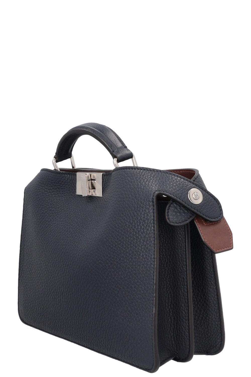 FENDI Peekaboo ISeeU Bag Small Dark Blue