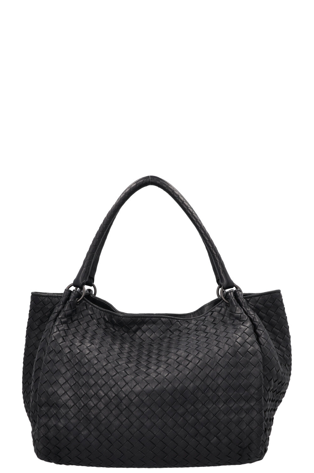 BOTTEGA VENETA Sac cabas Intrecciato Bleu nuit