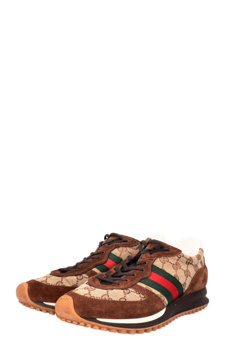 GUCCI Re-Motion Sneakers GG Canvas Brown