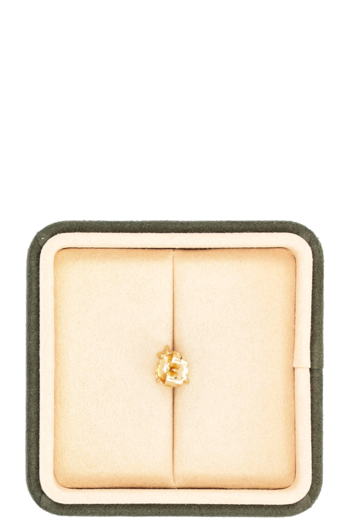 OLE LYNGGARD Shooting Stars Ear Stud 18k Yellow Gold Diamonds