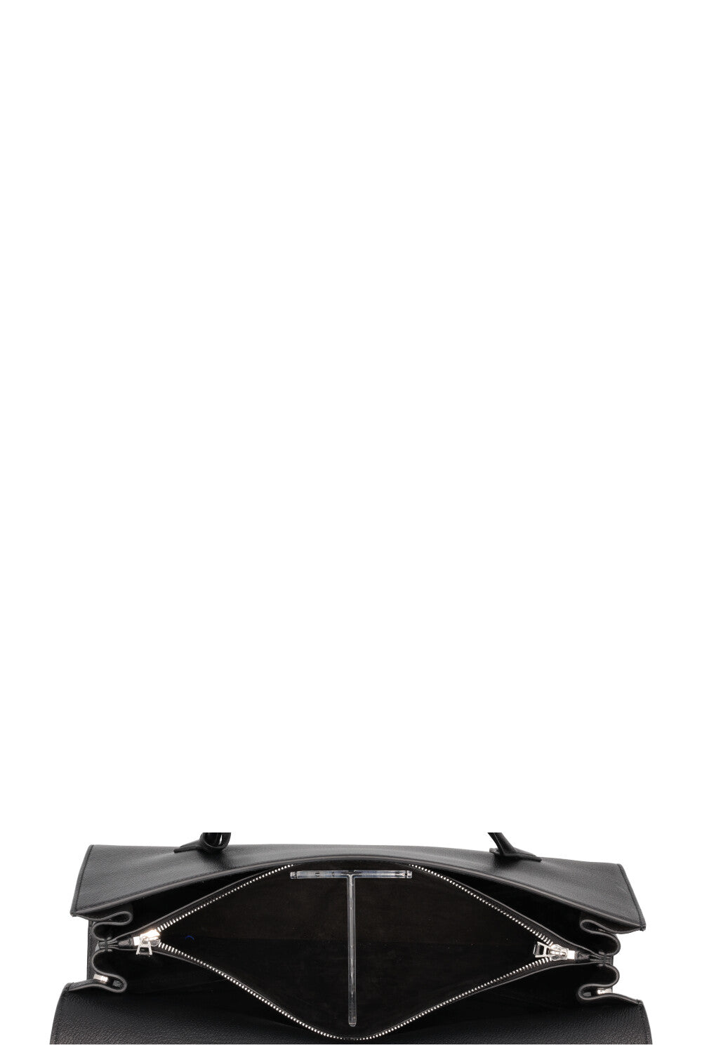 ALAÏA Le Teckel Flap Tote Bag Leather Black