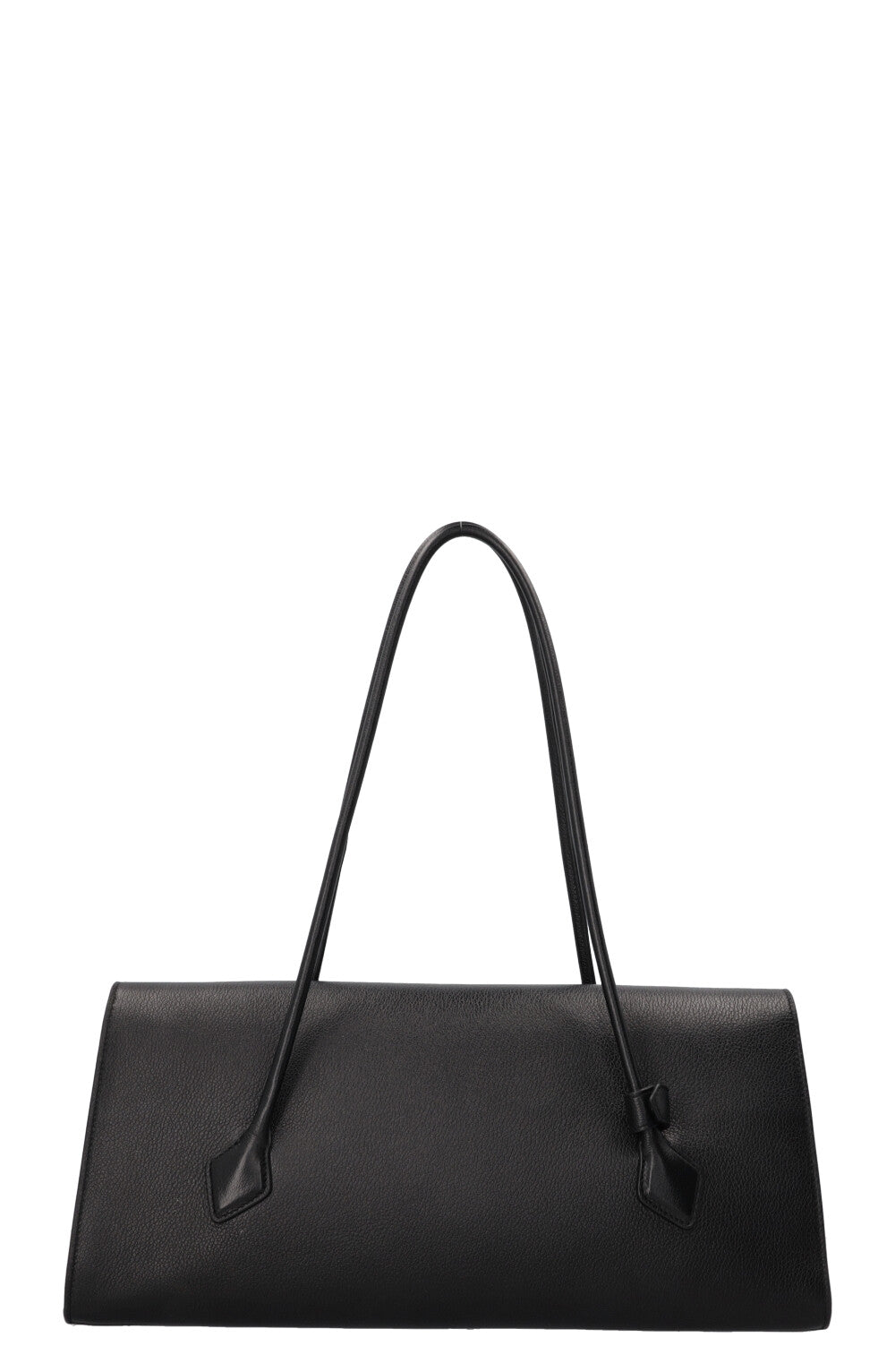 ALAÏA Le Teckel Flap Tote Bag Leather Black