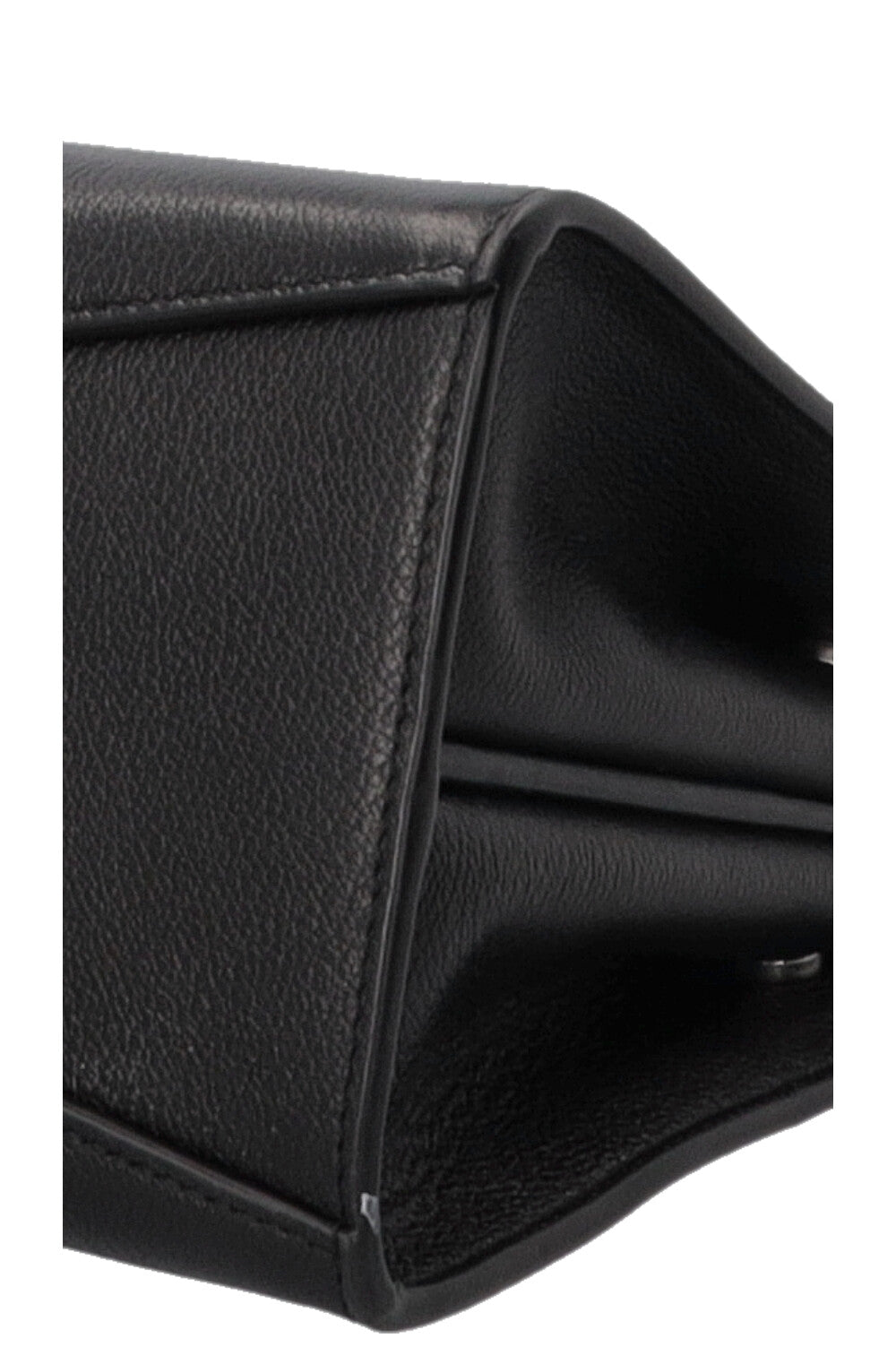 ALAÏA Le Teckel Flap Tote Bag Leather Black