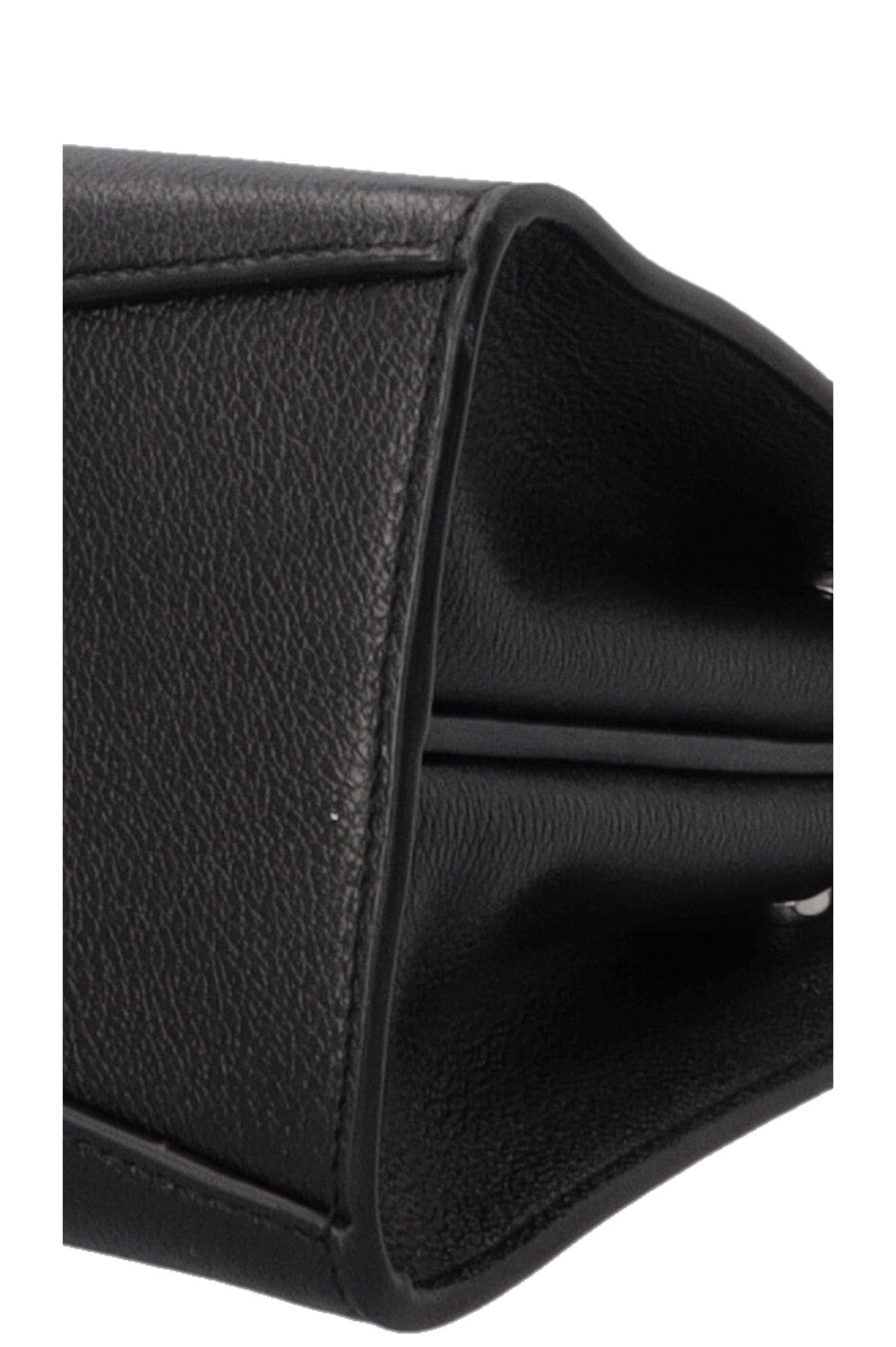 ALAÏA Le Teckel Flap Tote Bag Leather Black