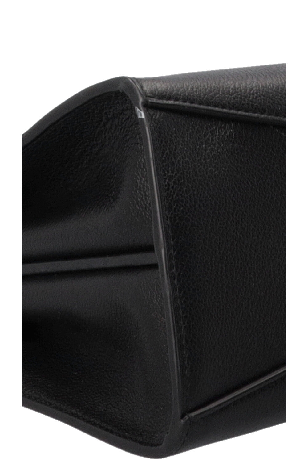 ALAÏA Le Teckel Flap Tote Bag Leather Black