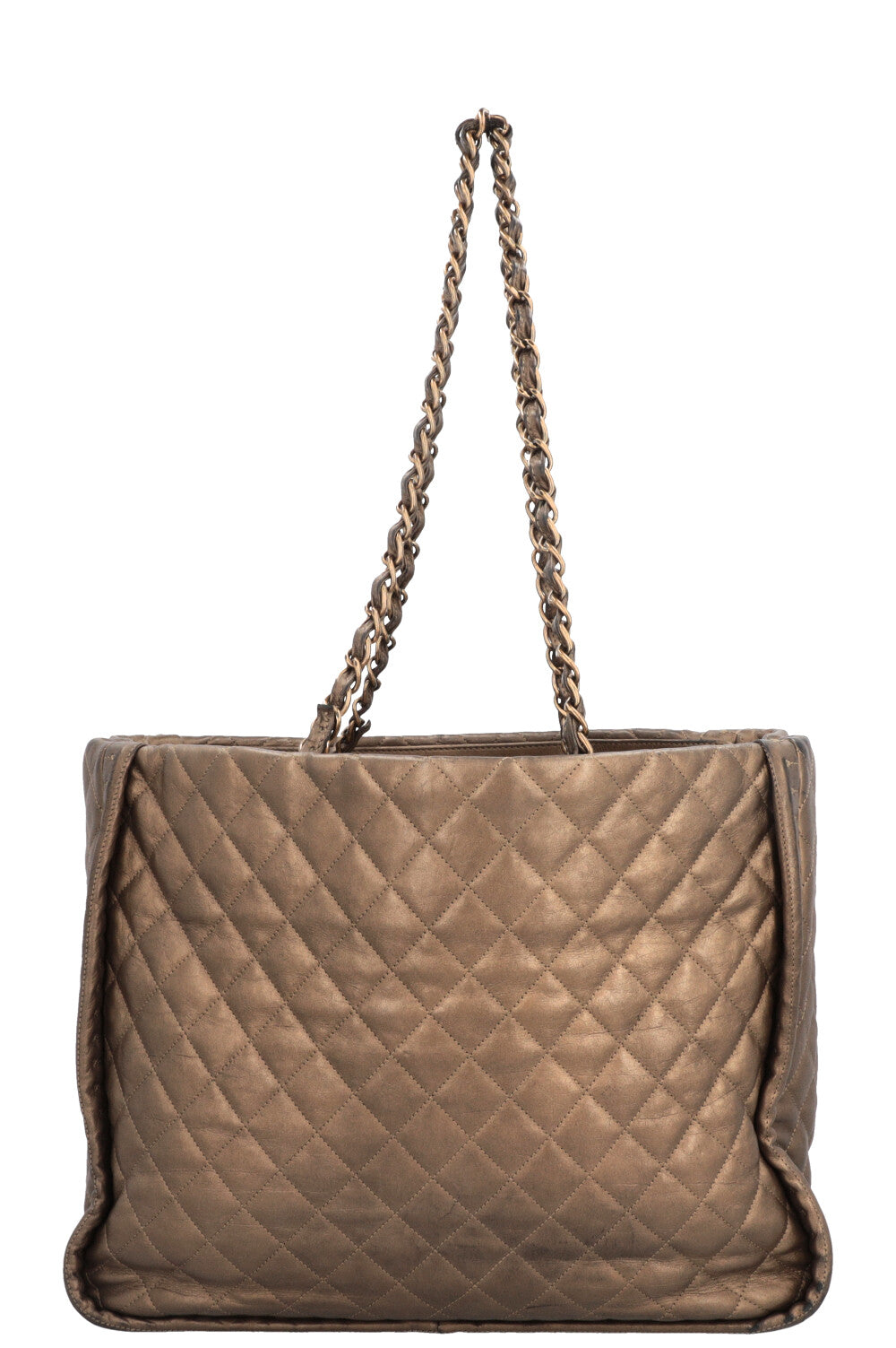 CHANEL Paris Byzance Istanbul CC Cabas Sac Shopping Bronze