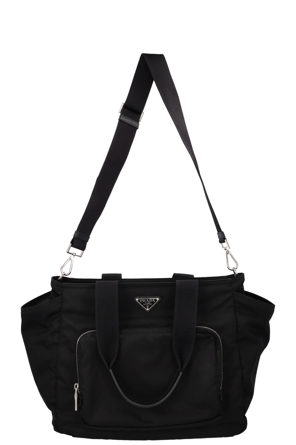 PRADA Travel Tote Bag Re-Nylon Black