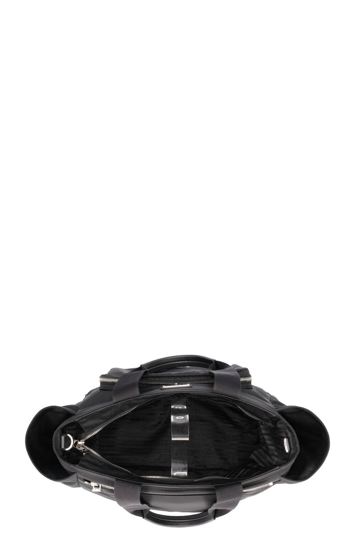 PRADA Travel Tote Bag Re-Nylon Black