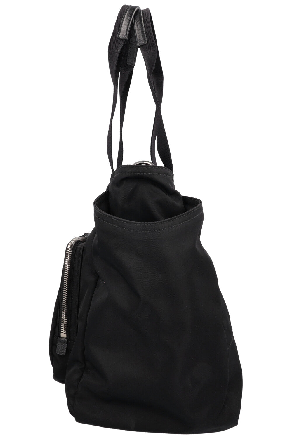 PRADA Travel Tote Bag Re-Nylon Black