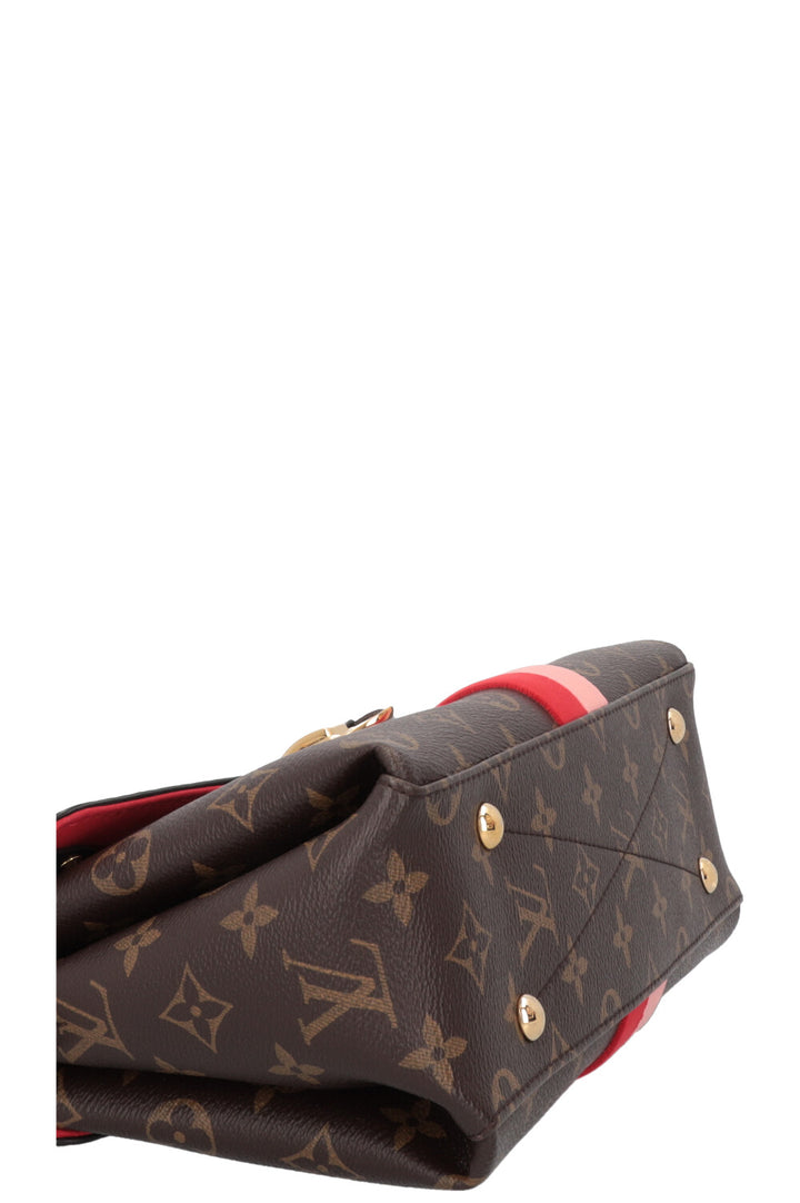 LOUIS VUITTON Georges BB Bag MNG Canvas