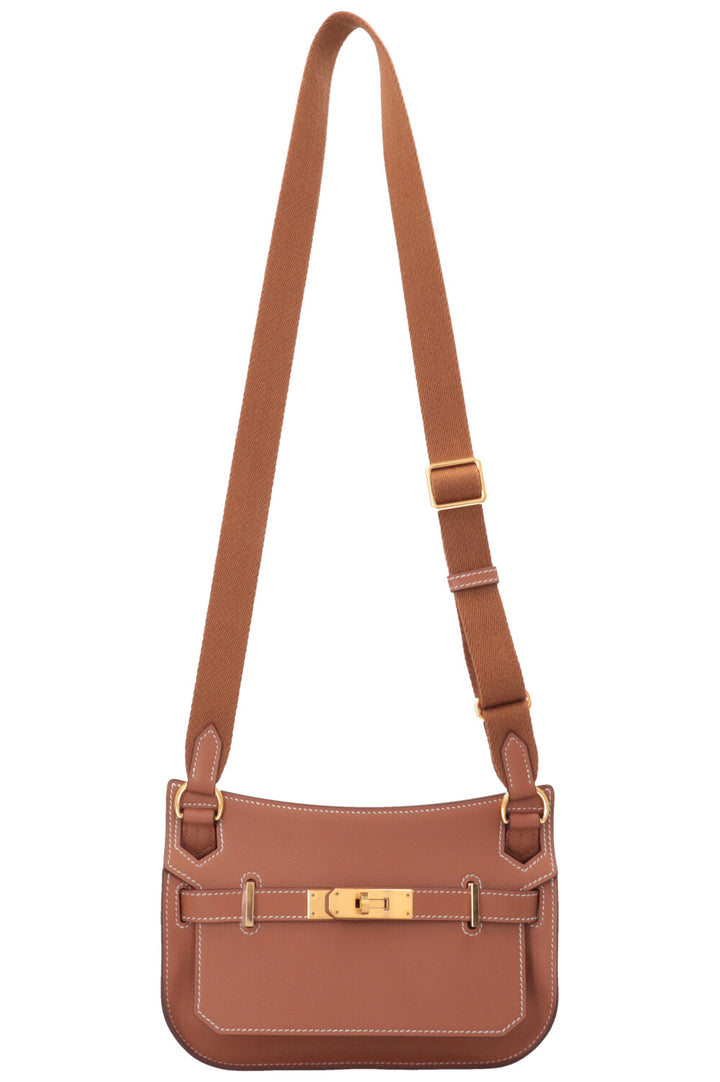 HERMÈS Jypsière Mini Evercolor Gold