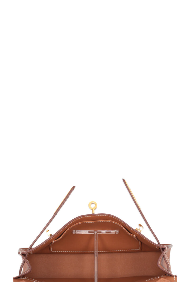 HERMÈS Jypsière Mini Evercolor Gold