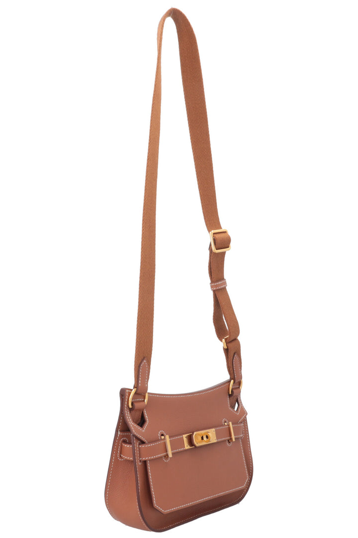 HERMÈS Jypsière Mini Evercolor Gold