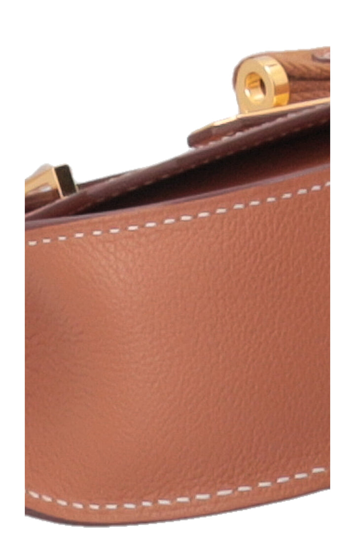 HERMÈS Jypsière Mini Evercolor Gold