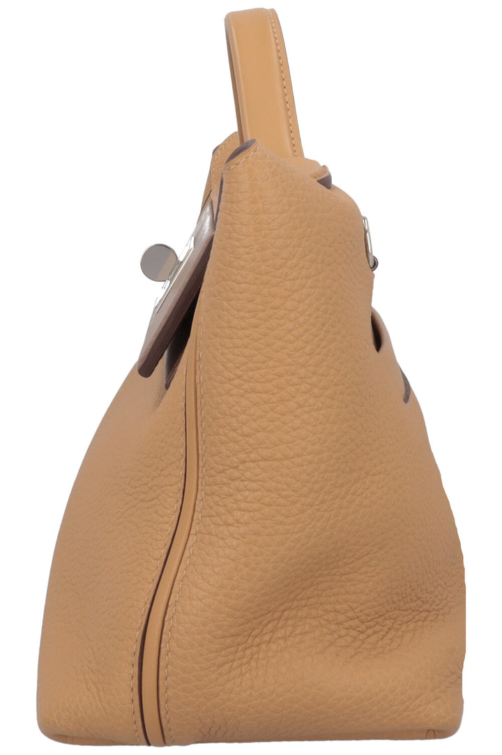 HERMÈS 24/24 29 Togo Biscuit Alezan