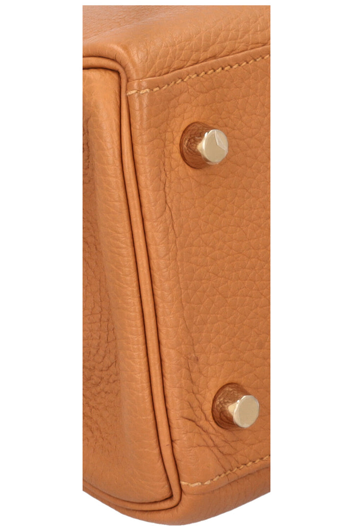 HERMÈS Kelly 28 Retourné Togo Natural Sable