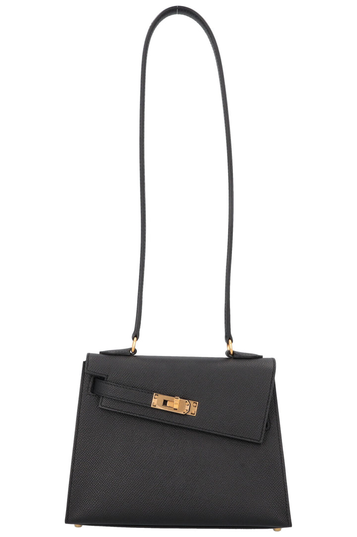 HERMÈS Kelly II Sellier 20 En Désordre Epsom Noir
