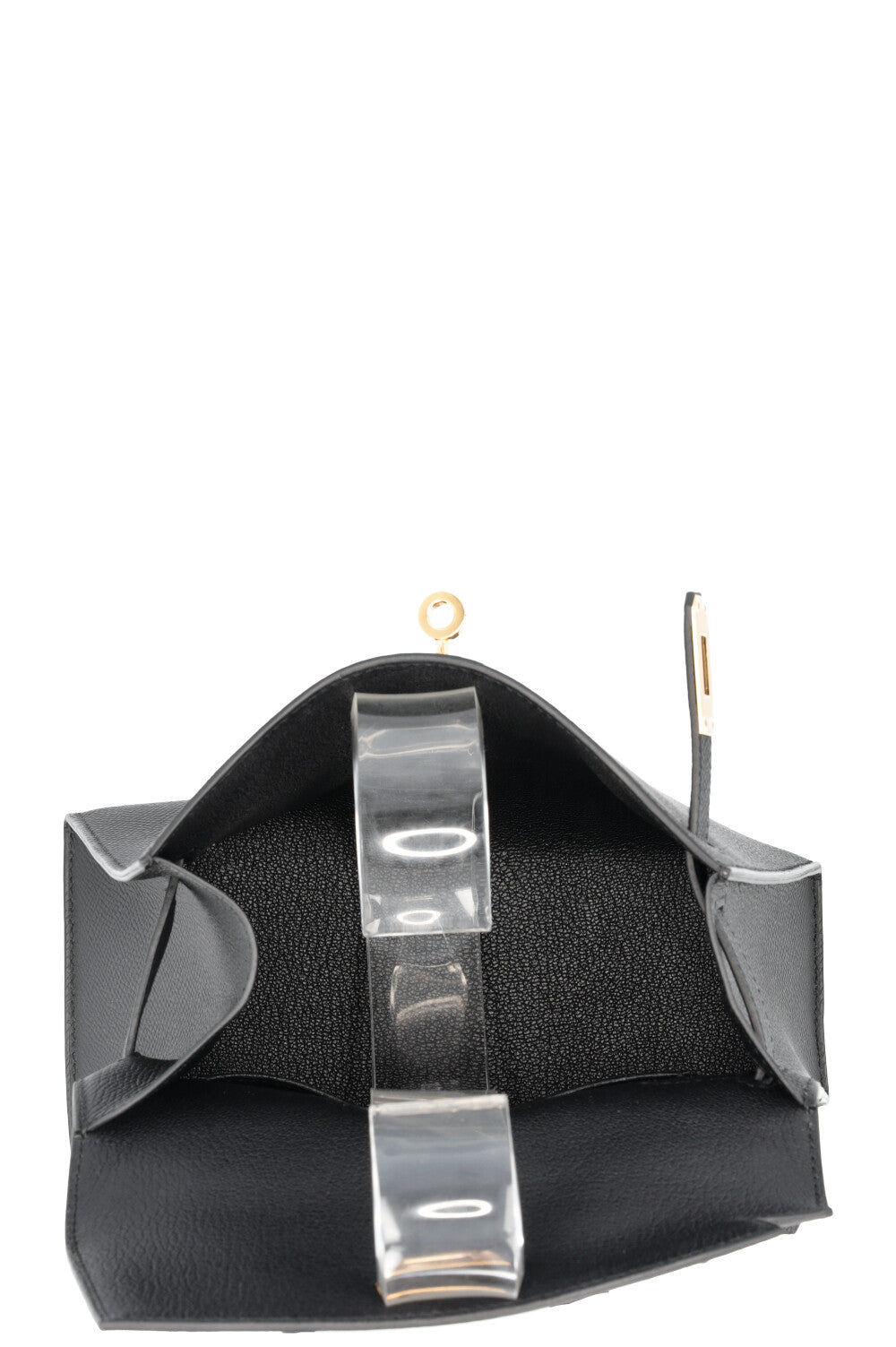 HERMÈS Kelly II Sellier 20 En Désordre Epsom Noir