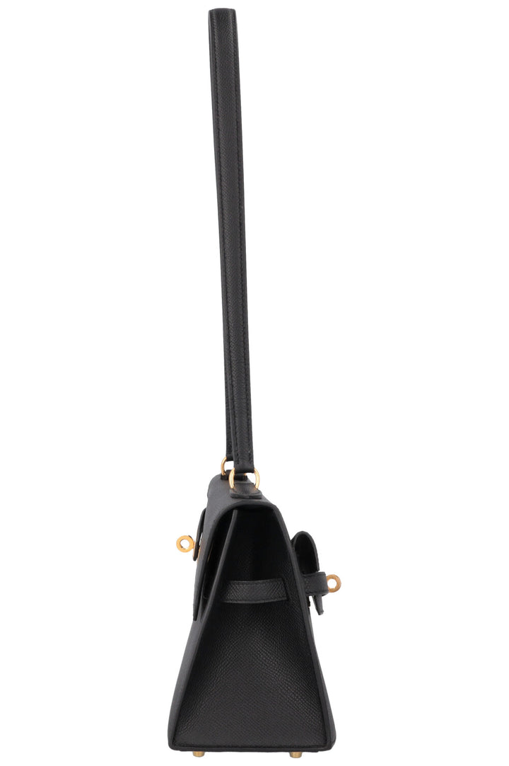 HERMÈS Kelly II Sellier 20 En Désordre Epsom Noir