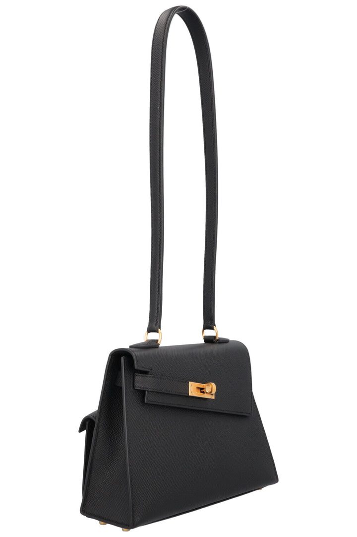 HERMÈS Kelly II Sellier 20 En Désordre Epsom Noir