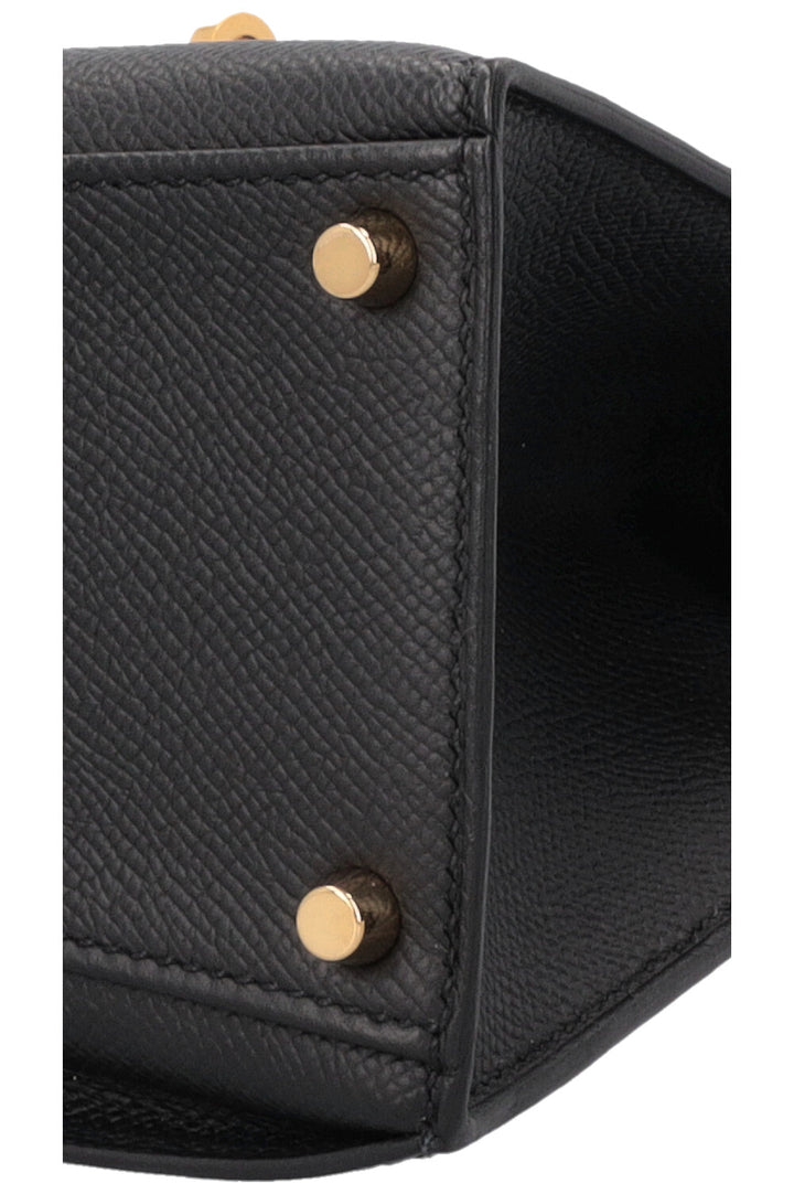 HERMÈS Kelly II Sellier 20 En Désordre Epsom Noir