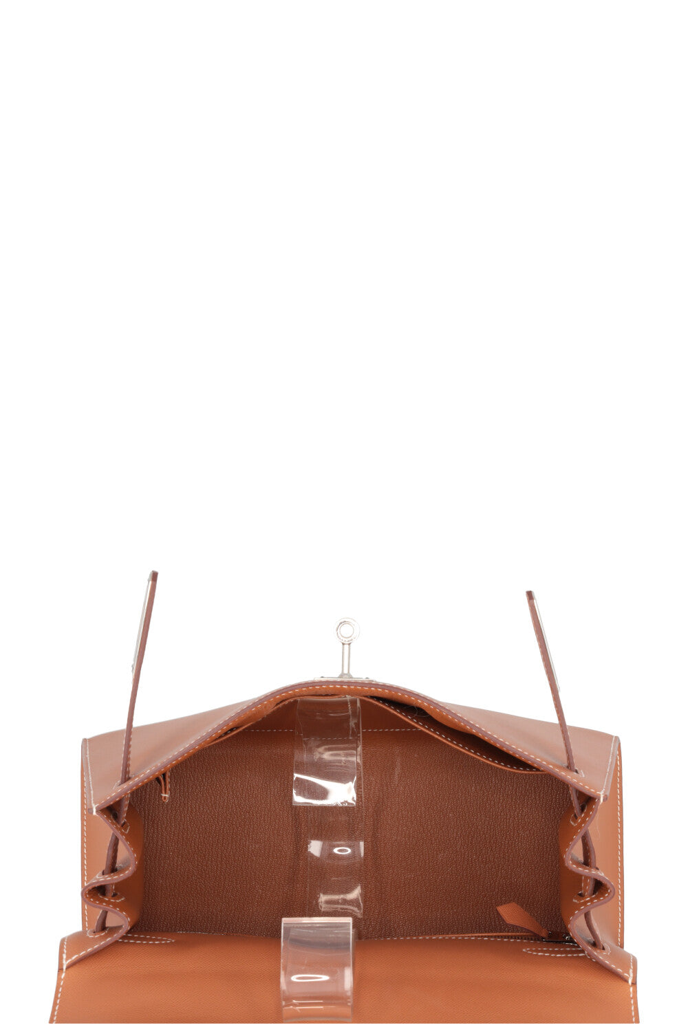 HERMÈS Kelly 28 Sellier Veau Madame Gold