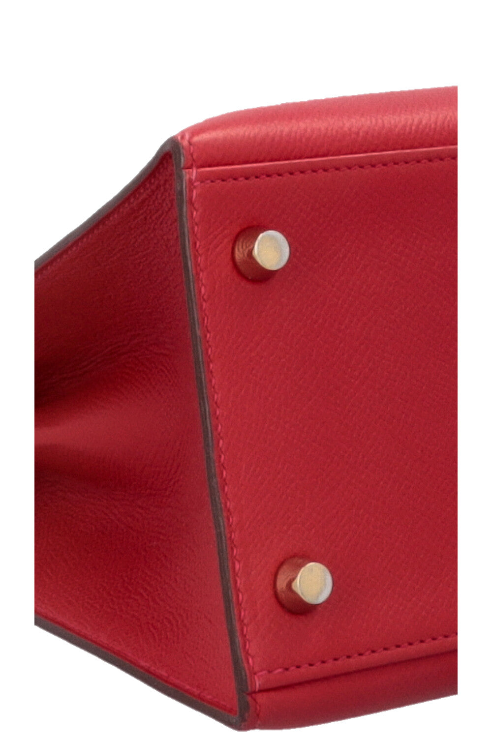 HERMÈS Kelly 28 Sellier Epsom Rouge Casaque