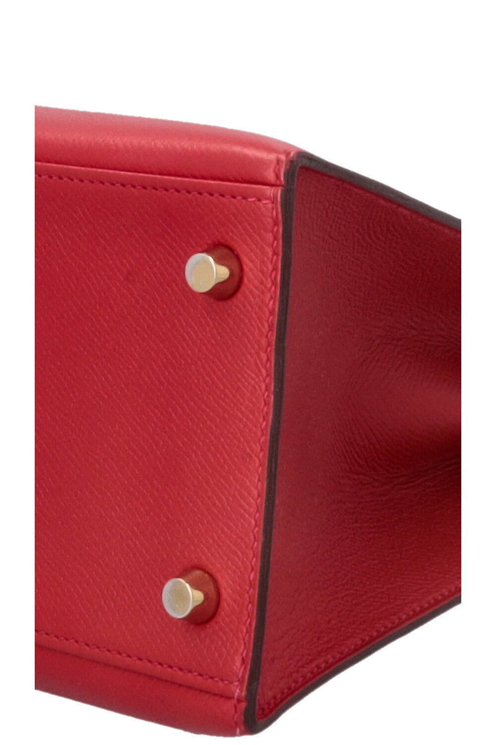 HERMÈS Kelly 28 Sellier Epsom Rouge Casaque