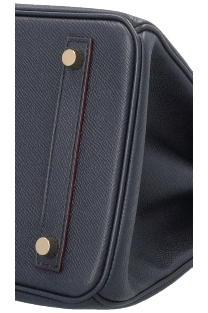 HERMÈS Birkin Contour Rouge H 30 Epsom Bleu Indigo