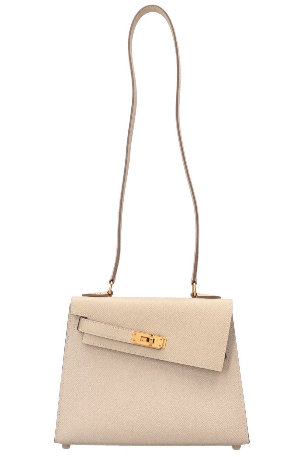 HERMÈS Kelly II Sellier 20 En Desordre Epsom Craie